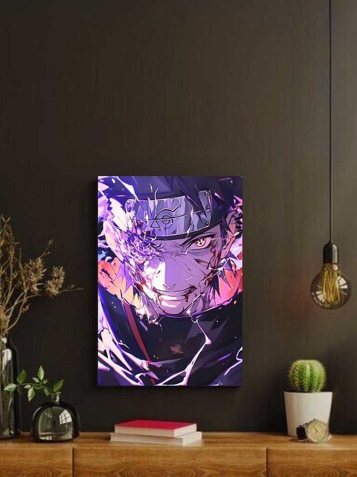 Naruto – Kakashi Shattered Resolve – 8x10 Metal Print product image (2)