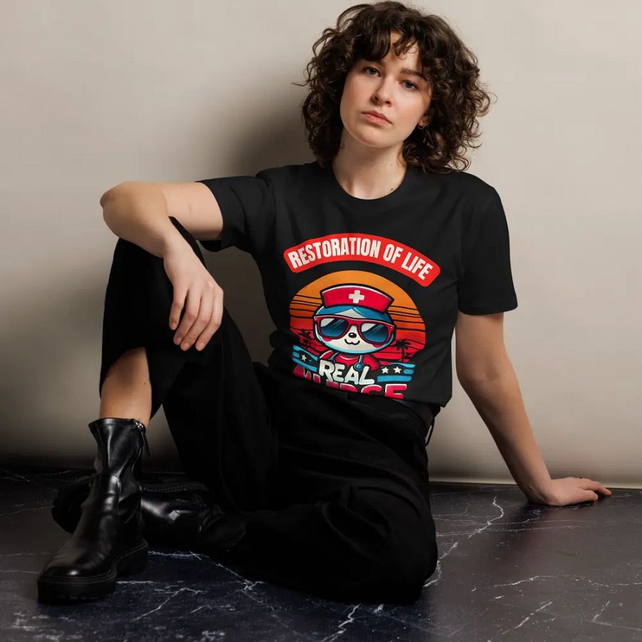 Sunset Nurse Restorer T-Shirt product image (12)