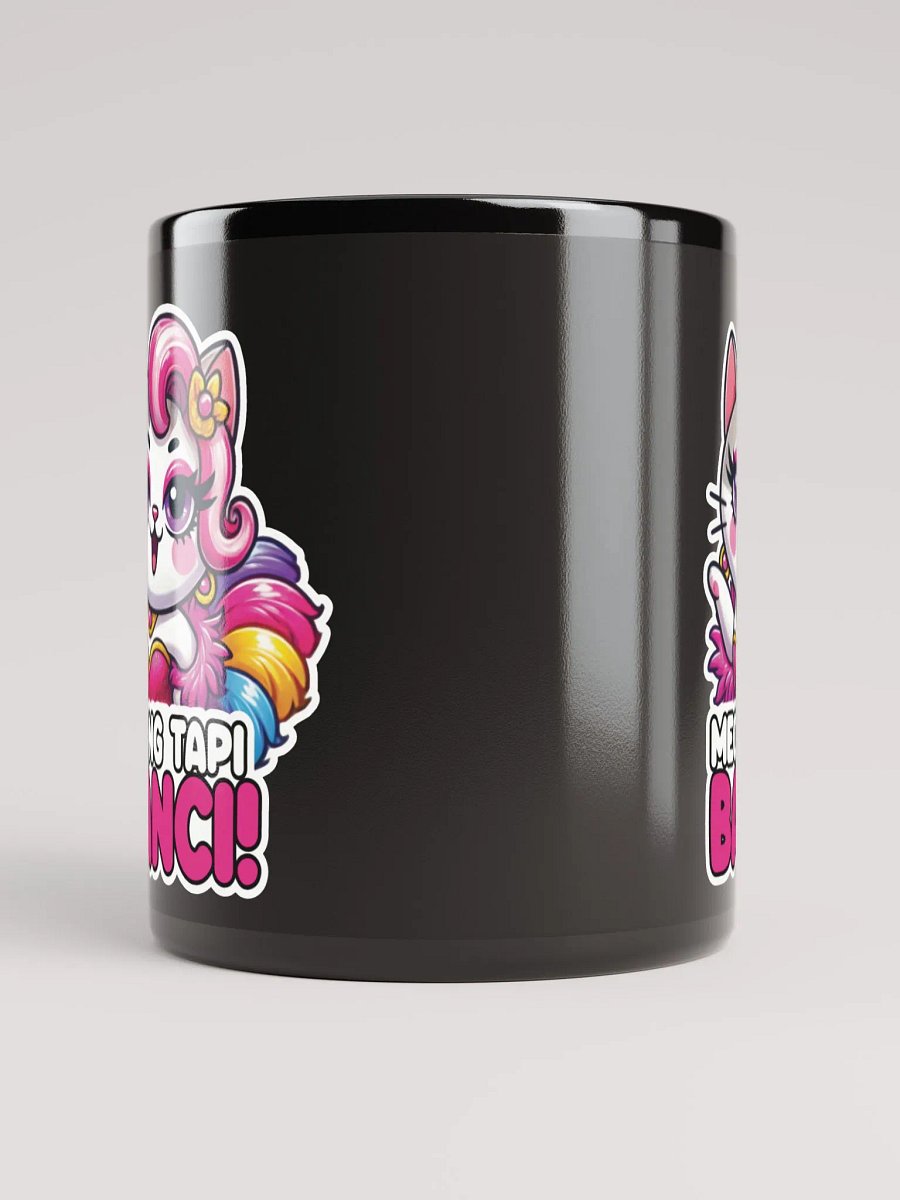 Meong Tapi Banci! Black Glossy Mug product image (10)