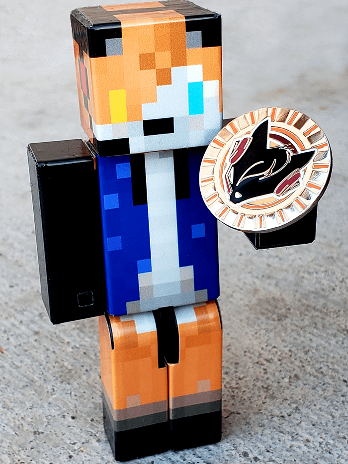 The Game Fox Logo Pin product image (2)