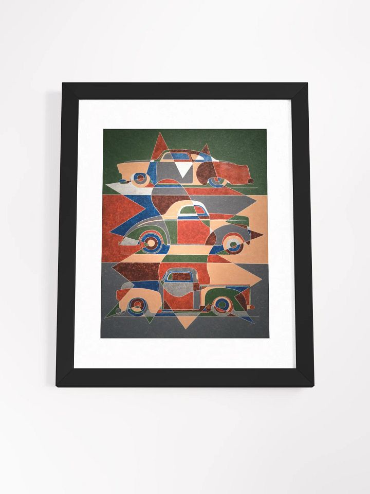 A Century of Rides Print Framed product image (1)