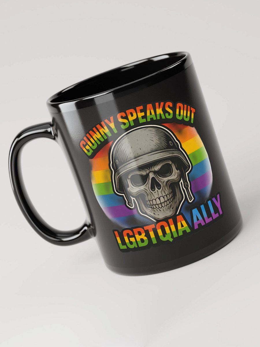 Rainbow Skull LGBTQIA Ally Mug product image (6)