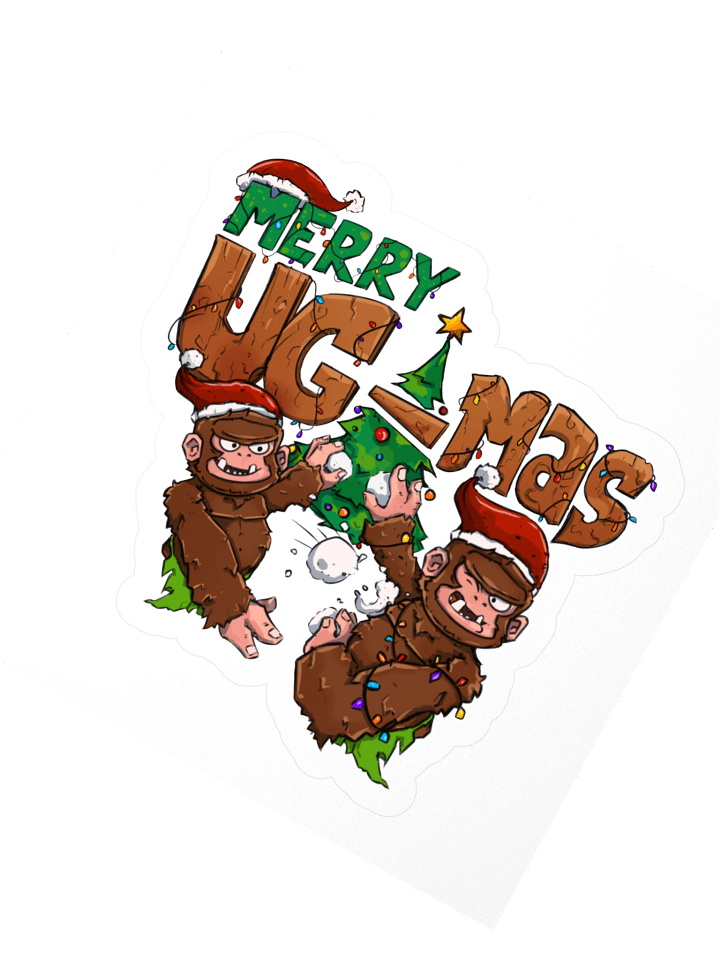 Merry UG-Mas Sticker (Limited Holiday Drop) product image (2)