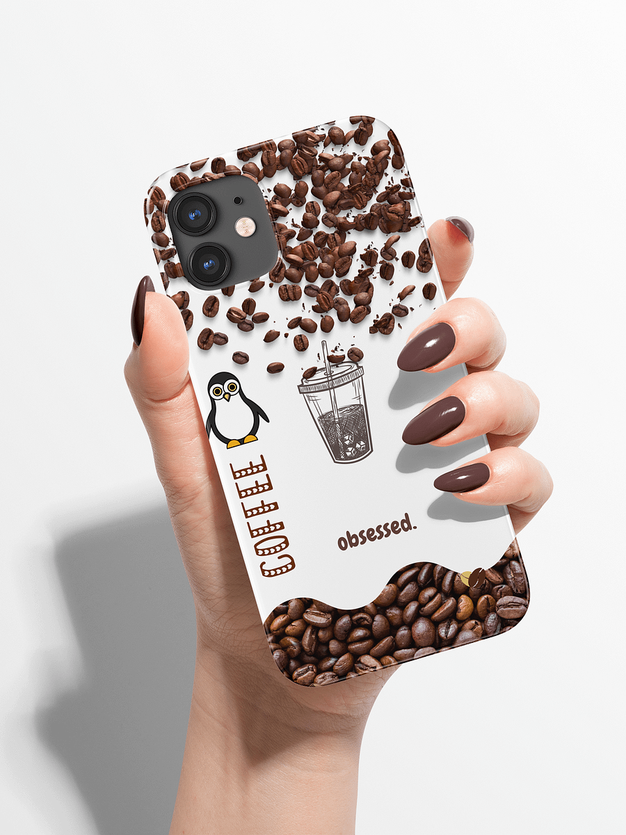 Coffee iPhone Case I Aesthetic Coffee Bean I Phone Cover for Coffee Lovers I MAGSAFE COMPATIBLE product image (3)