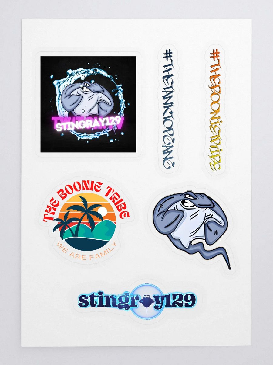 Assorted STING and BOONIE stickers Part duex product image (3)