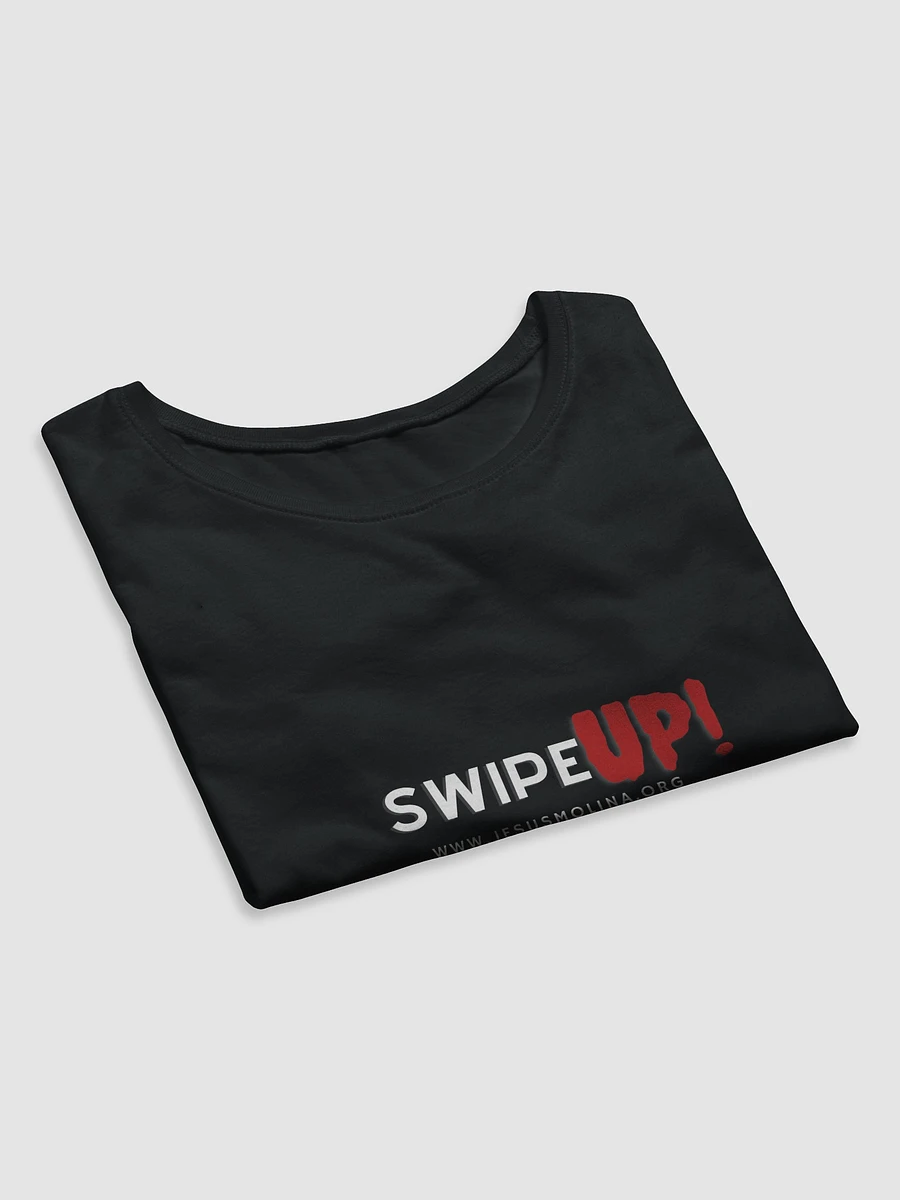 Swipe Up (Black T-shirt Women) product image (4)