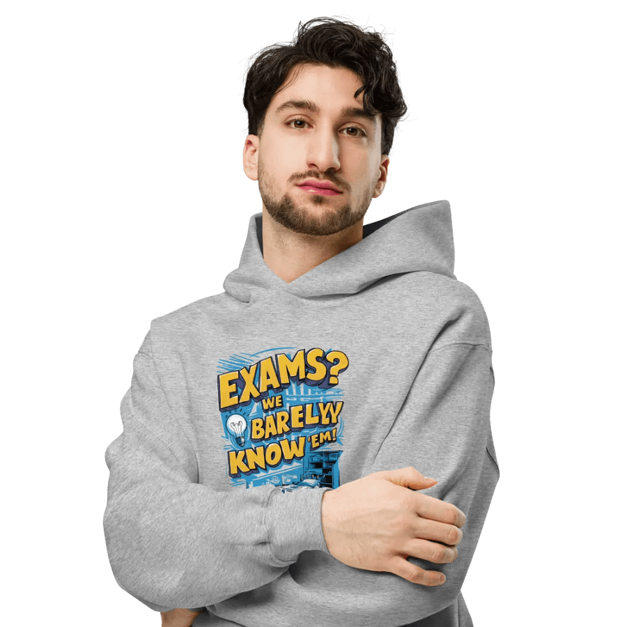 Exams Idea Overload Unisex Hoodie product image (36)