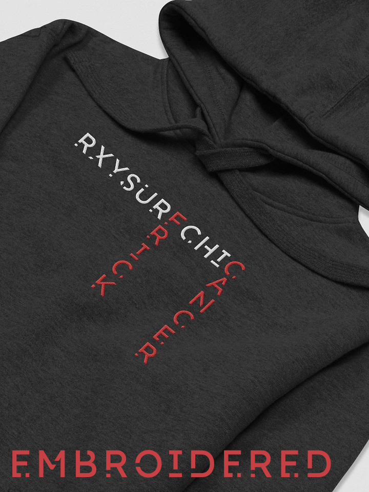 [charity] STITCHED - FRICK CANCER - Hoodie product image (1)