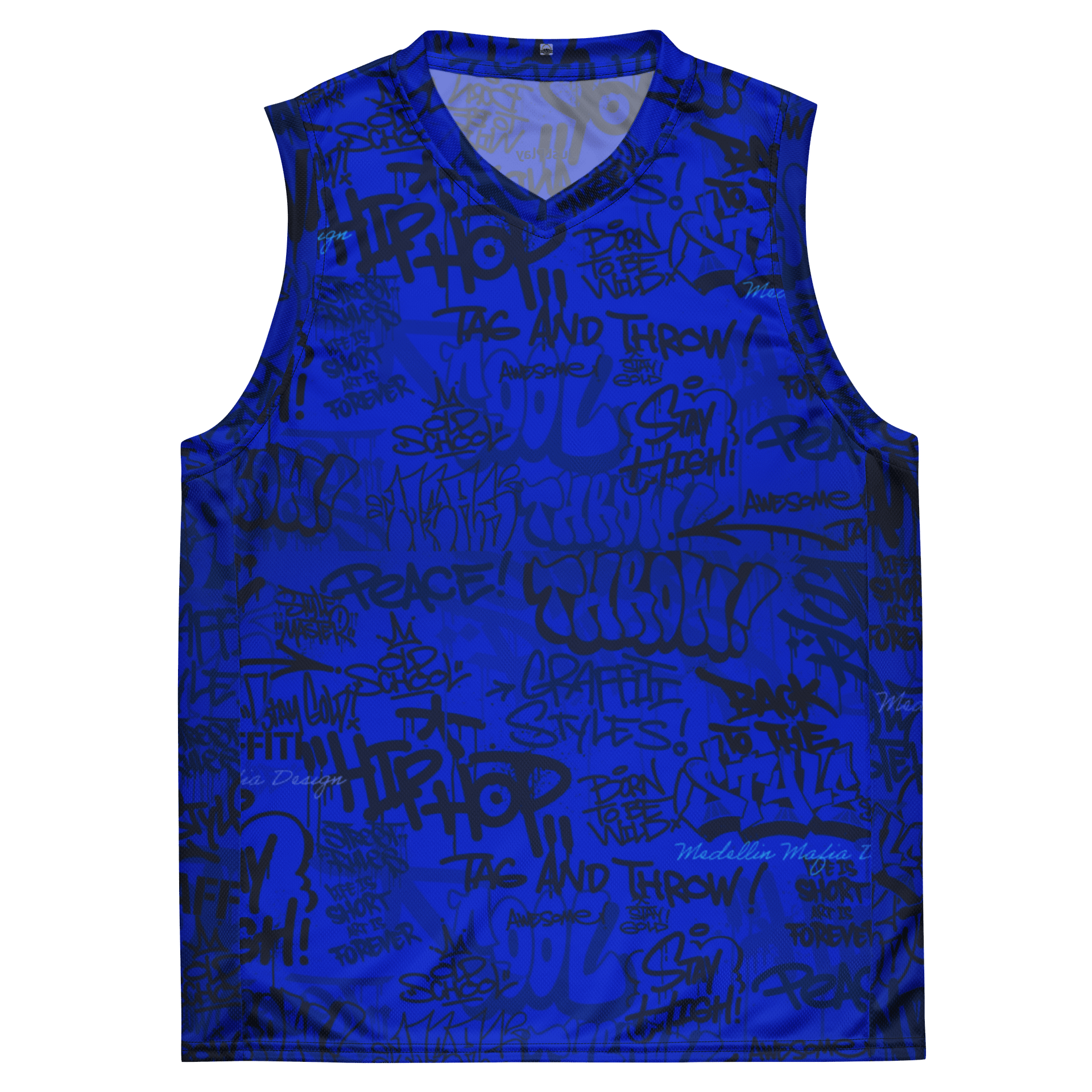 Urban Vibes Graffiti Basketball Jersey product image (3)