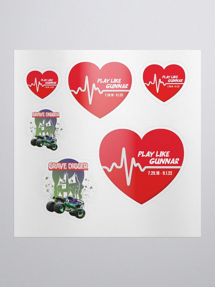 Play Like Gunnar Sticker Collection product image (1)