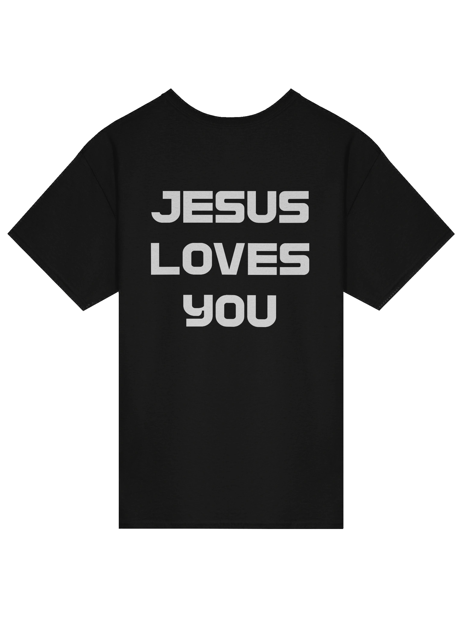 YHWH Heavyweight Tee - Bold Faith "Jesus Loves You"" product image (4)