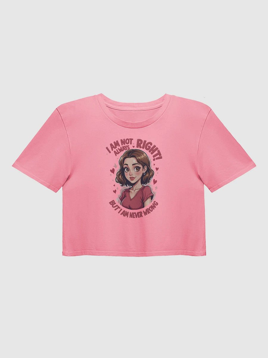 Never Wrong Women's Crop Top product image (2)