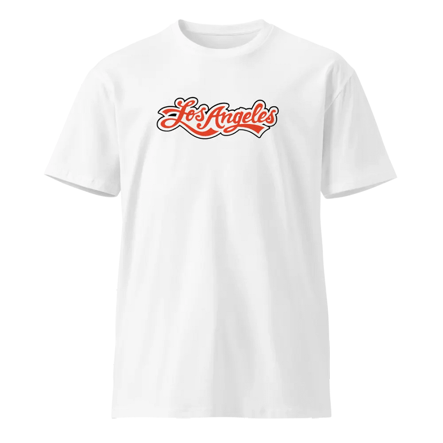 Elegant Los Angeles Script Logo T-Shirt product image (9)