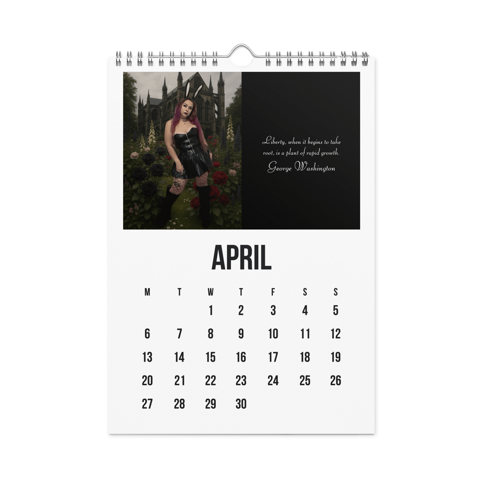 The LibertyTrap Pin-up Calendar 2026 product image (3)