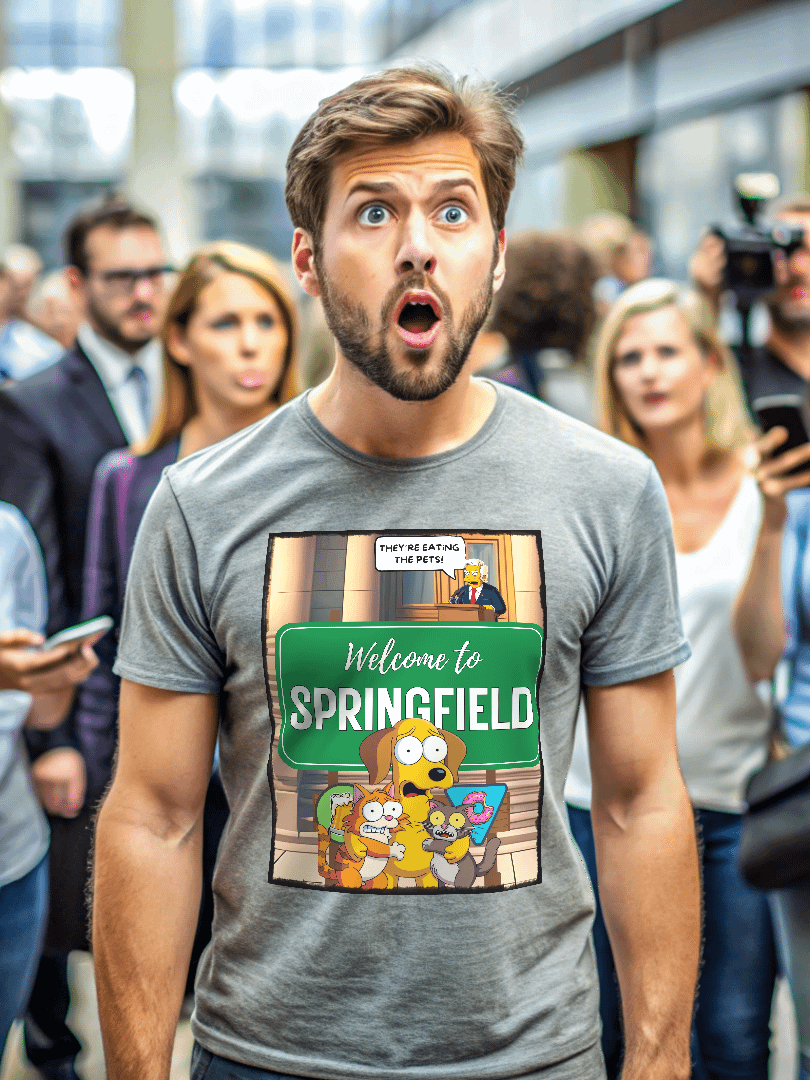 THEY'RE EATING THE PETS! - TEE product image (4)