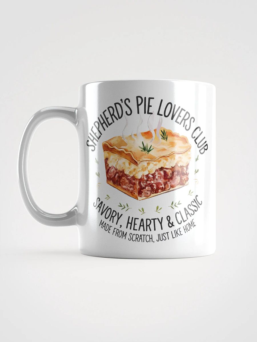Shepherd's Pie Lovers Club White Glossy Mug product image (18)