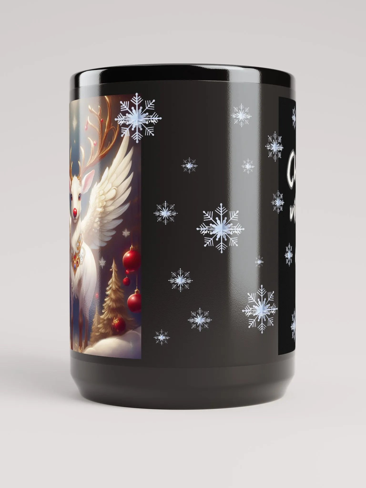 Festive Reindeer Christmas Vibes Mug product image (5)