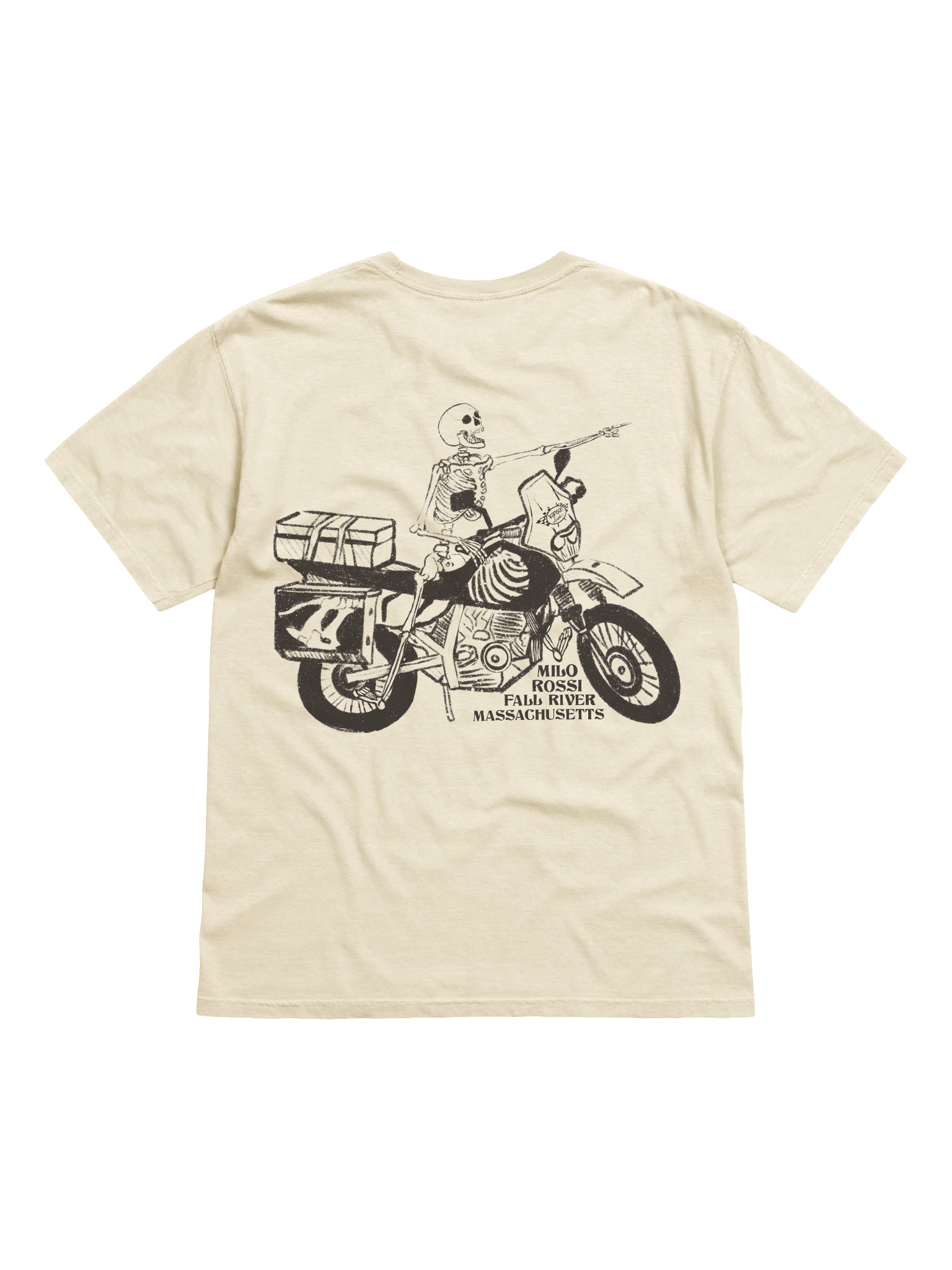Vanson X Milo Rossi Dark Routes T-shirt product image (1)