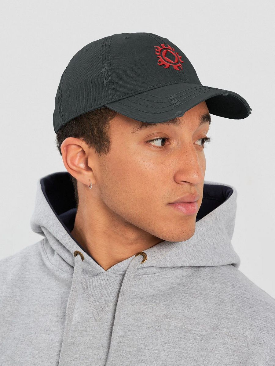Jimbae Distressed Cap - Red Icon product image (25)
