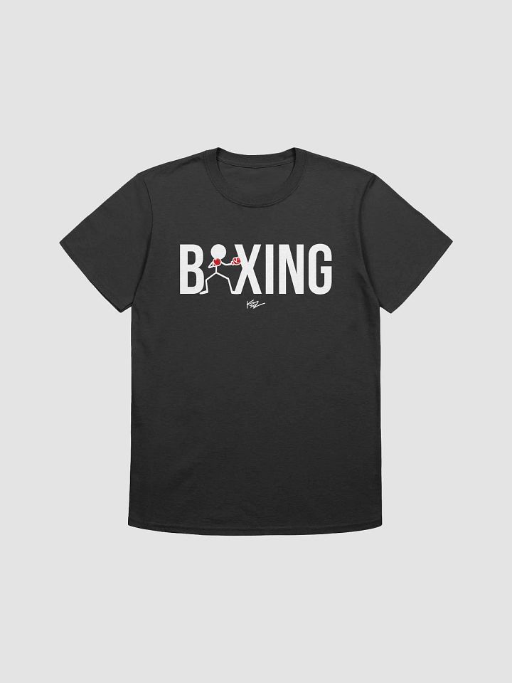 BOXING STICKMAN TEE - BLACK product image (1)