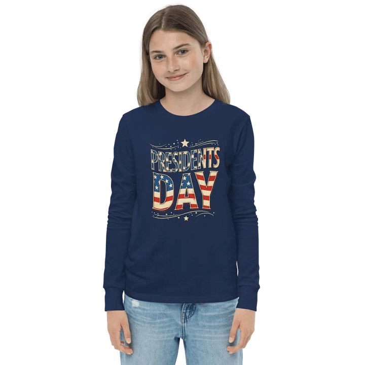 Patriotic Presidents Day Youth Tee product image (13)