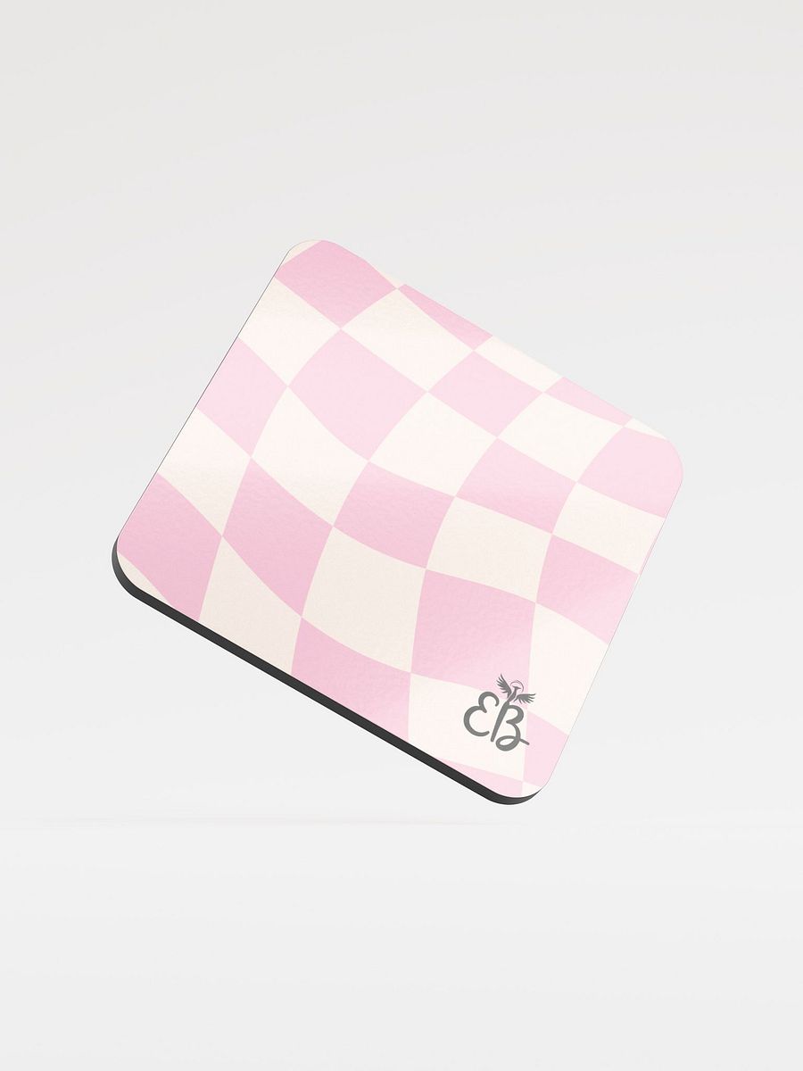 Preppy Area: Pink coaster product image (1)