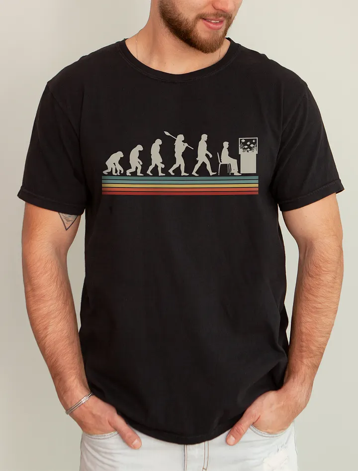 Evolution of an Aquarist | T-Shirt for Freshwater, Saltwater, and Coral Reef Aquarists product image (1)