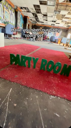 A tour of our party room