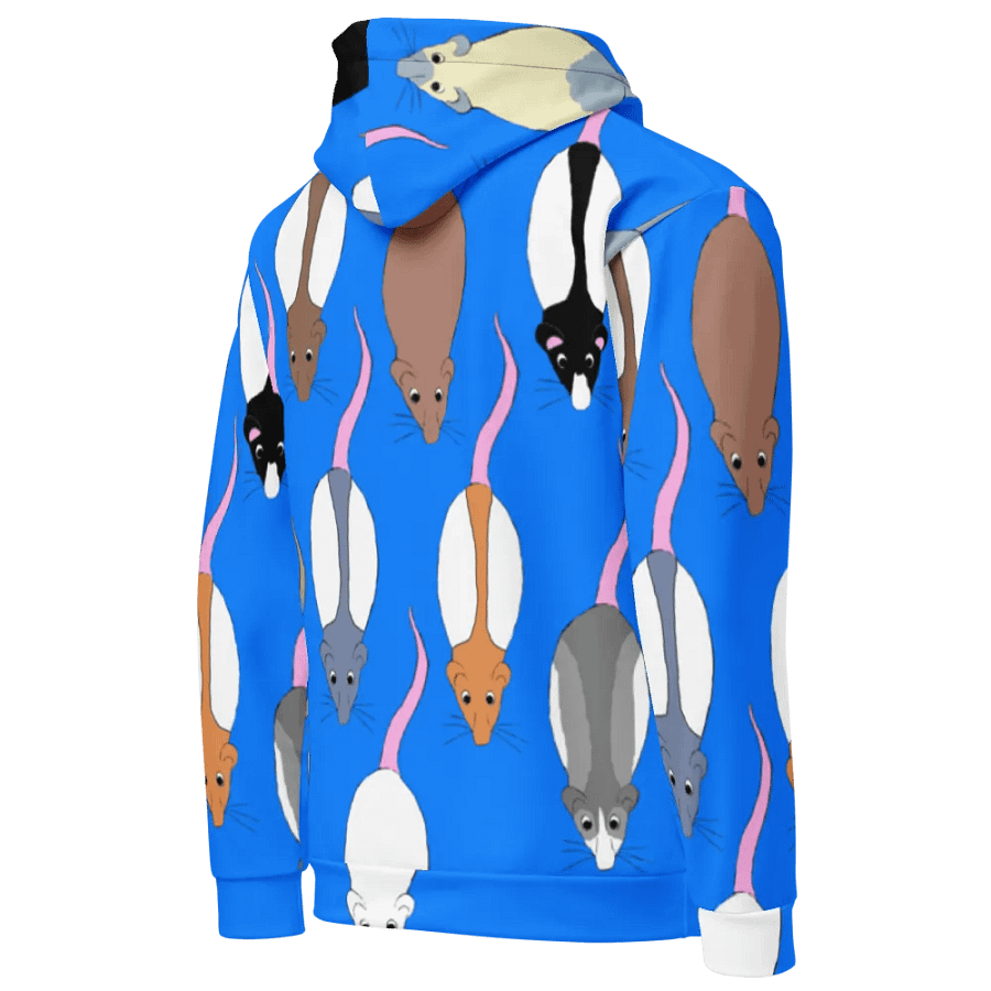 Rat Pack (blue) hoody product image (12)