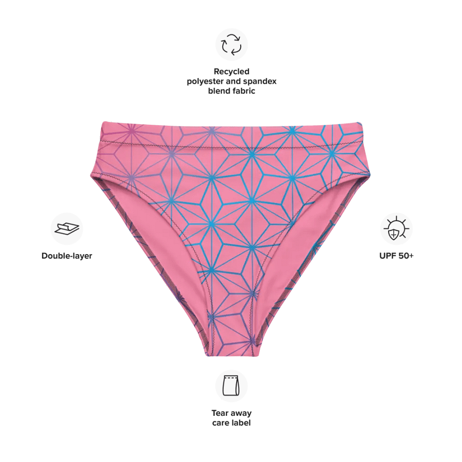 Nezzy High Waisted Bikini Bottom product image (9)