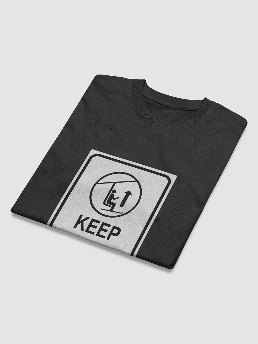 keep tips up (white) - Gildan Heavyweight Tee [Unisex Sizing] product image (15)