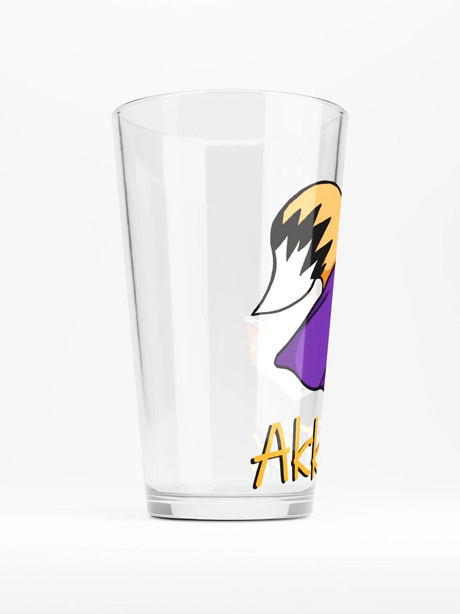 Fox Reading Pint Glass product image (2)