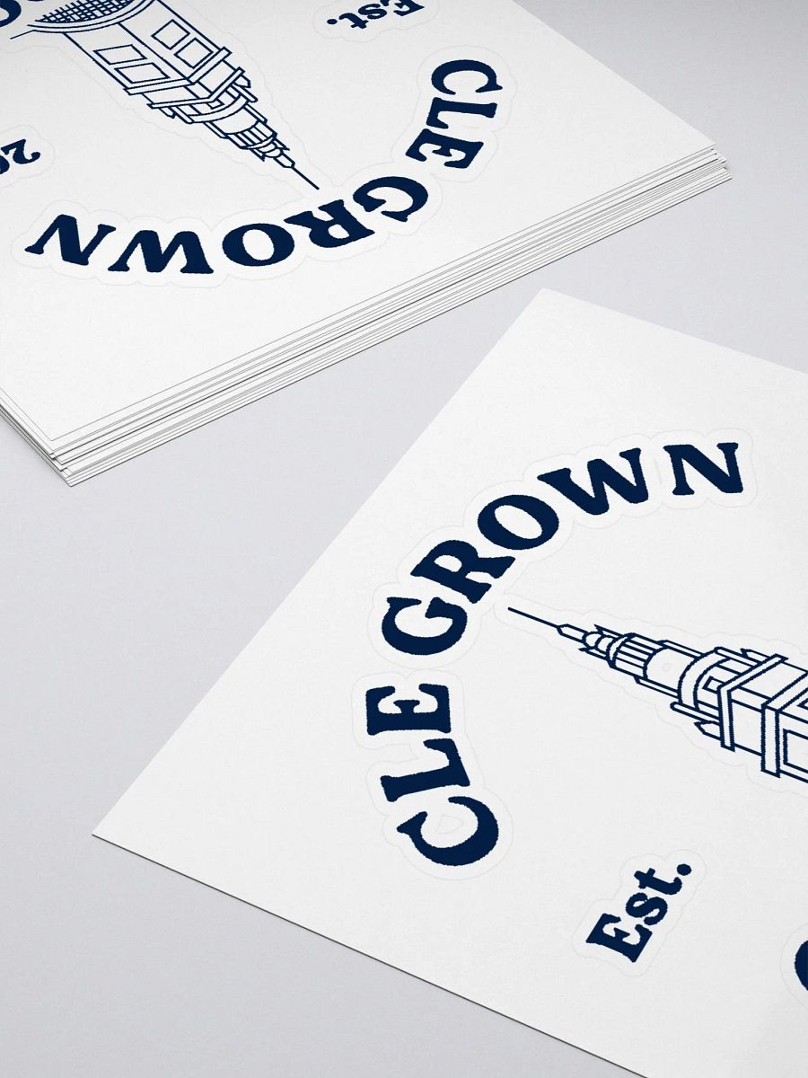 Cleveland Grown, Cleveland Proud Sticker (Baseball Edition) product image (4)