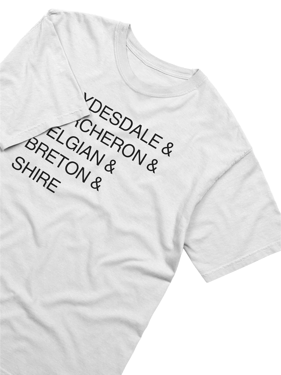Favorite Draft Horse Breeds Tee product image (4)