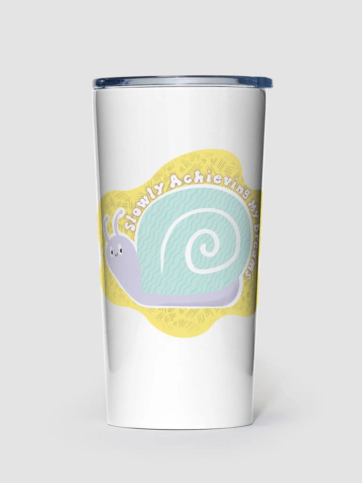 Snail Dreams Stainless Steel Tumbler product image (1)