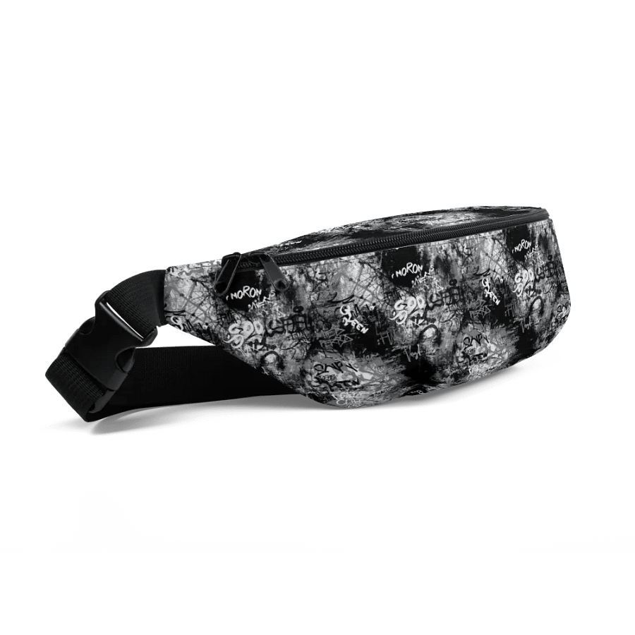 Black and White Graffiti | Fanny Pack product image (3)