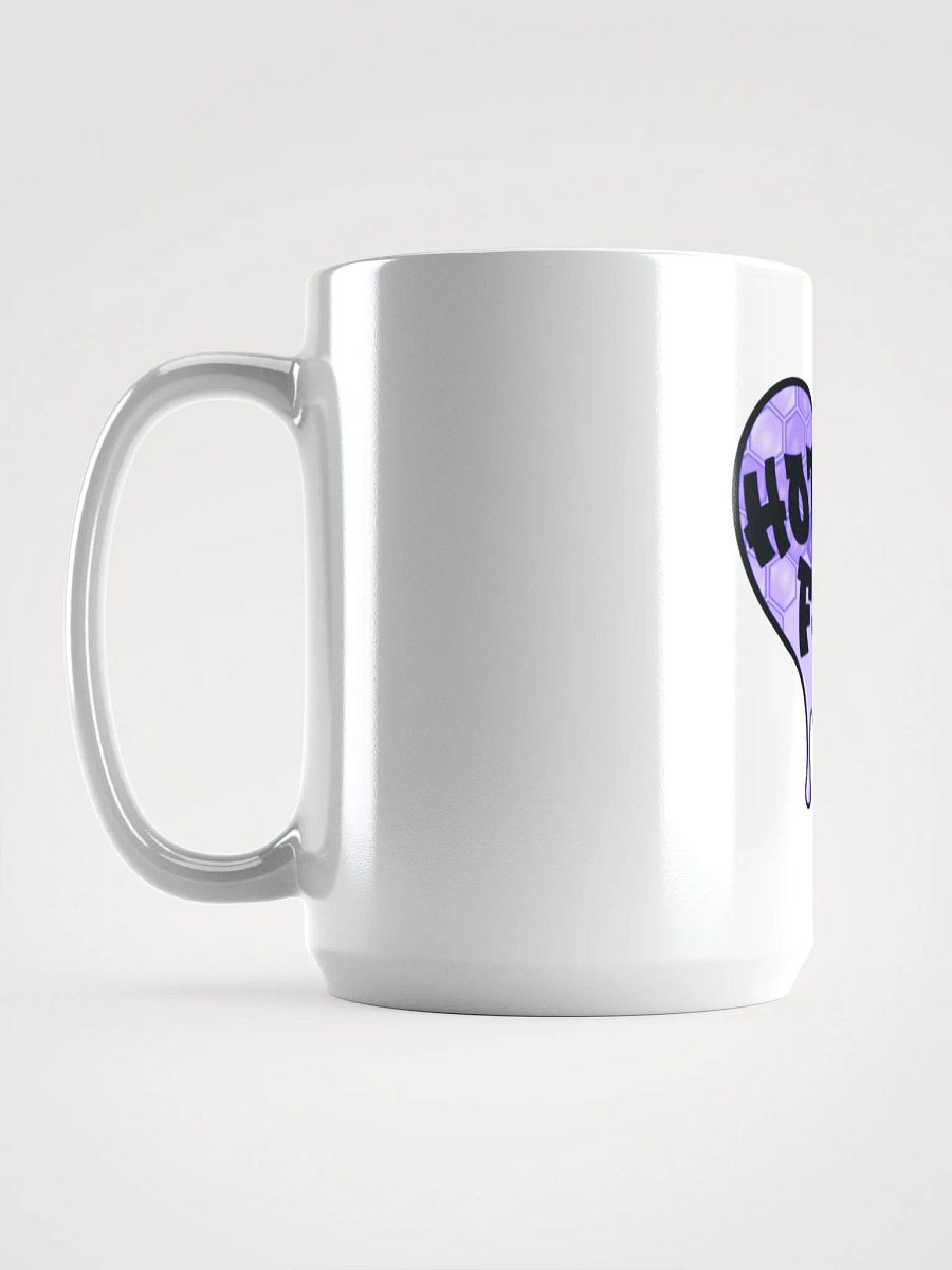 HOT BOX FAM PURPLE HONEY COMB LOGO COFFEE MUG product image (6)