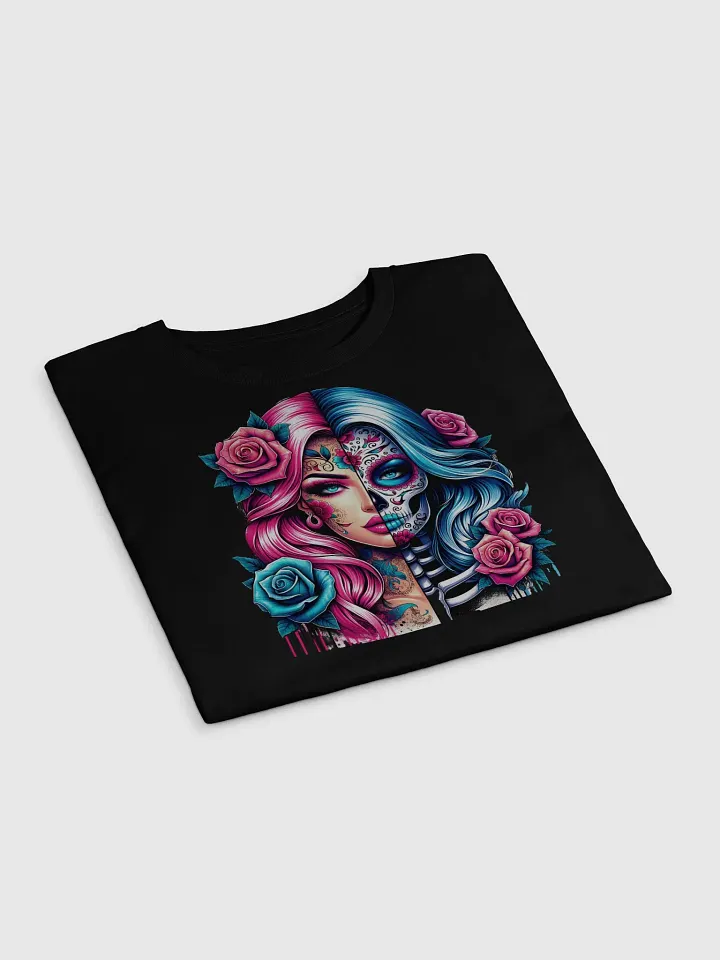 Vibrant Woman Day of the Dead Crop Top product image (1)