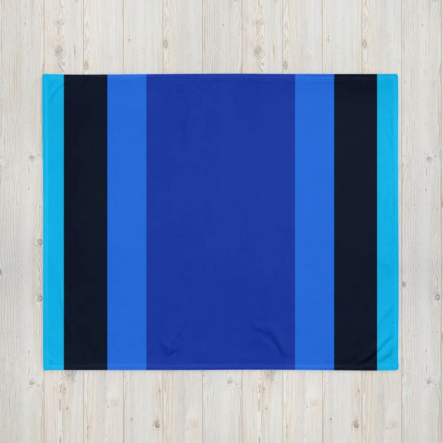 Blue Block Blanket product image (4)