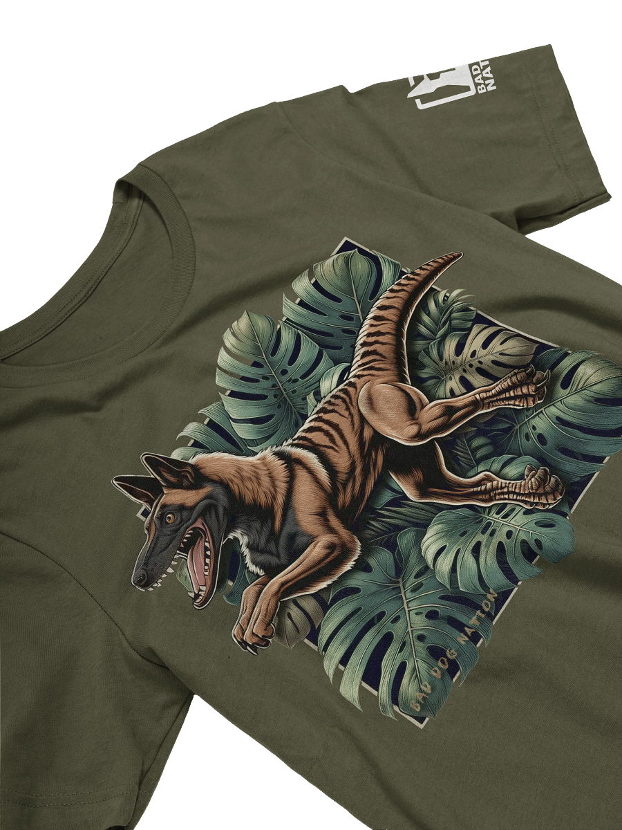 Velociraptor Dutch Shepherd - PREMIUM ADULT UNISEX T-SHIRT ***NEW LARGER PRINT product image (2)