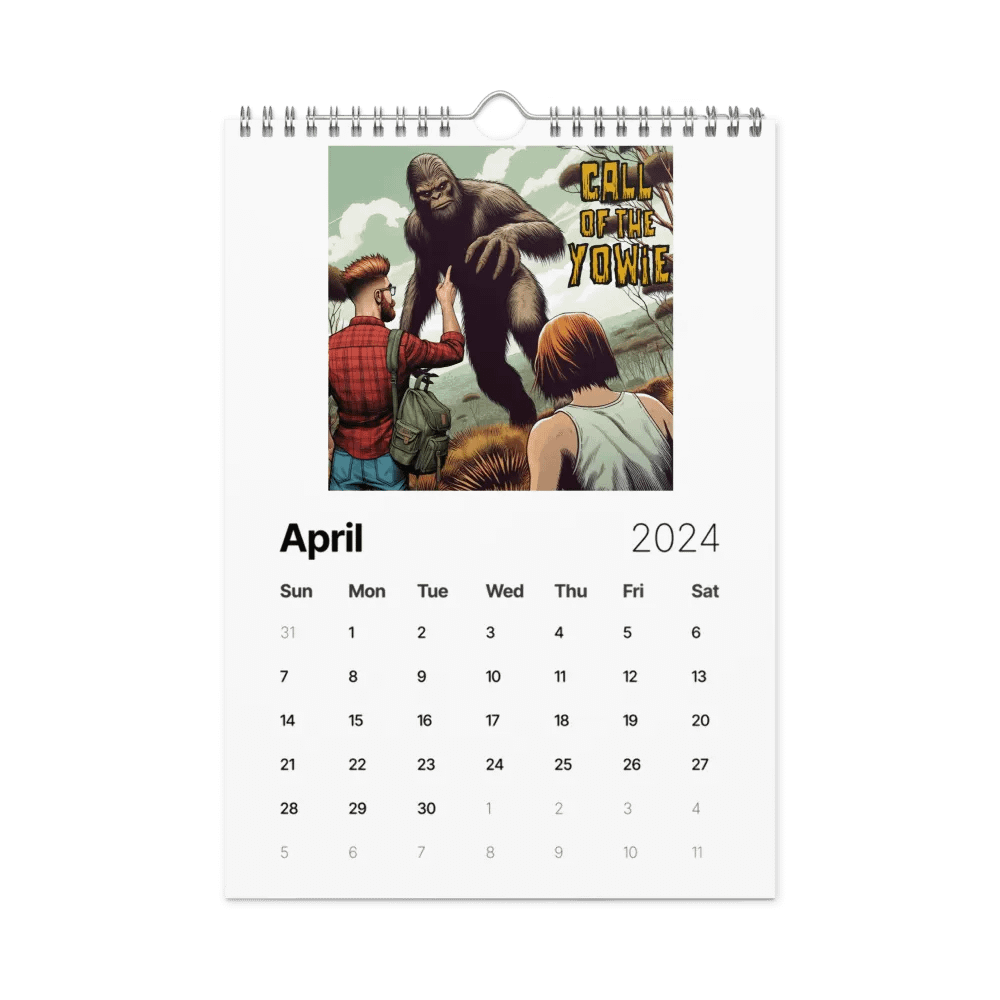 All Aussie Cryptid Adventures - Calendar product image (1)