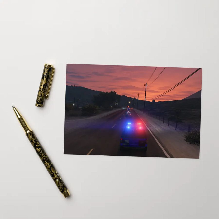 Sunset Sentinel Greeting Card product image (10)