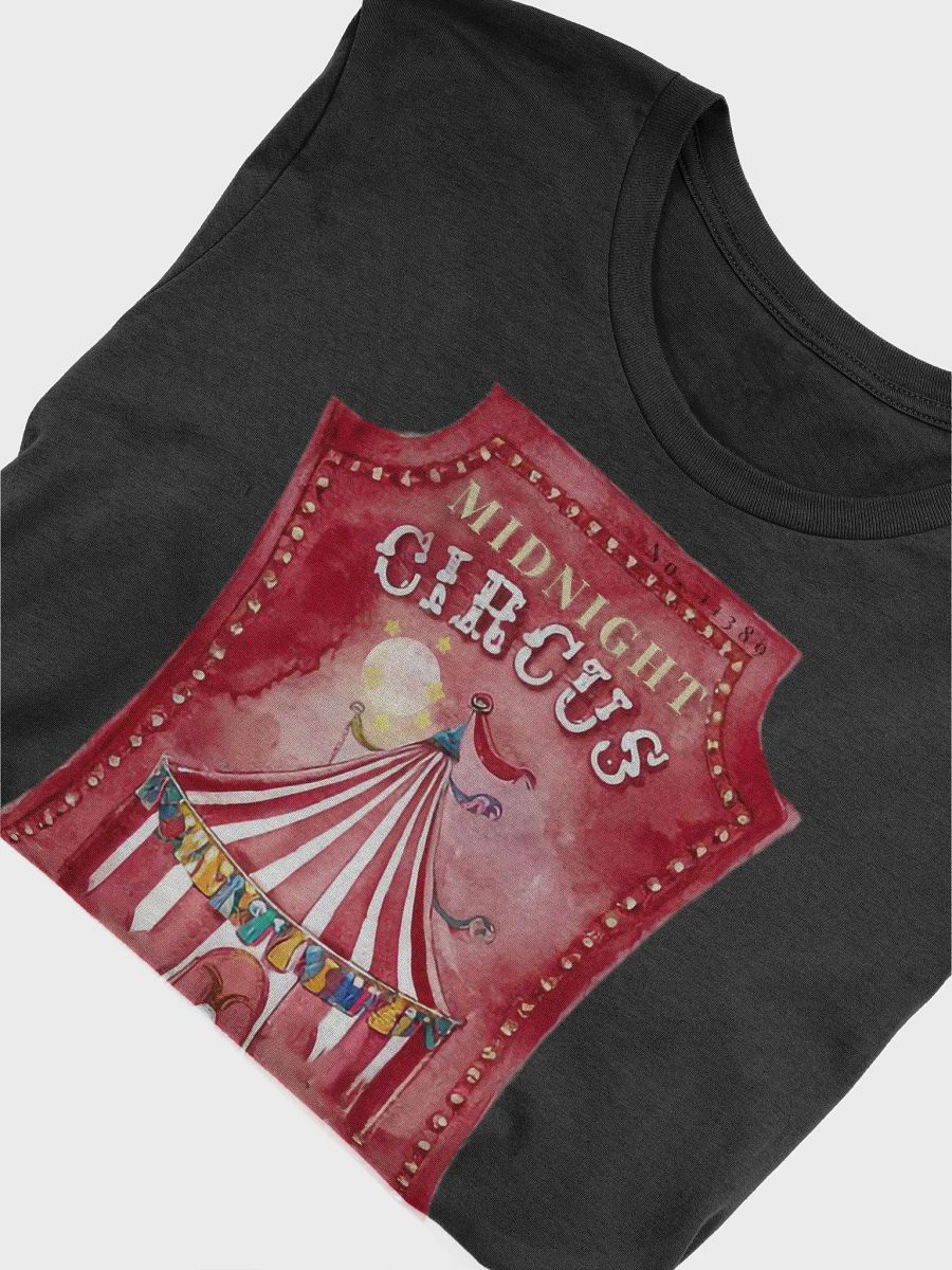 Midnight Circus Ticket Tee | Unisex, Vintage-Inspired Design product image (5)