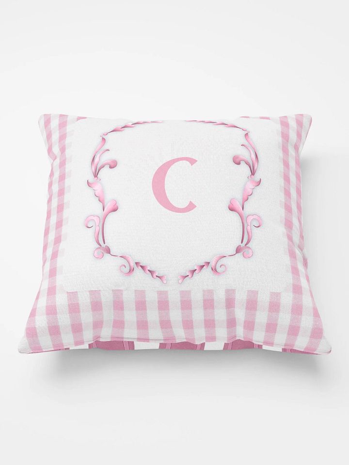 Pink Preppy Charm Pillow C product image (1)