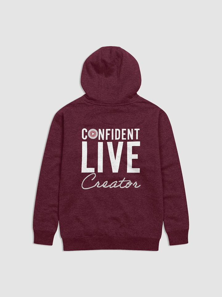 Confident Live Creator Hoodie (Mauve) product image (2)