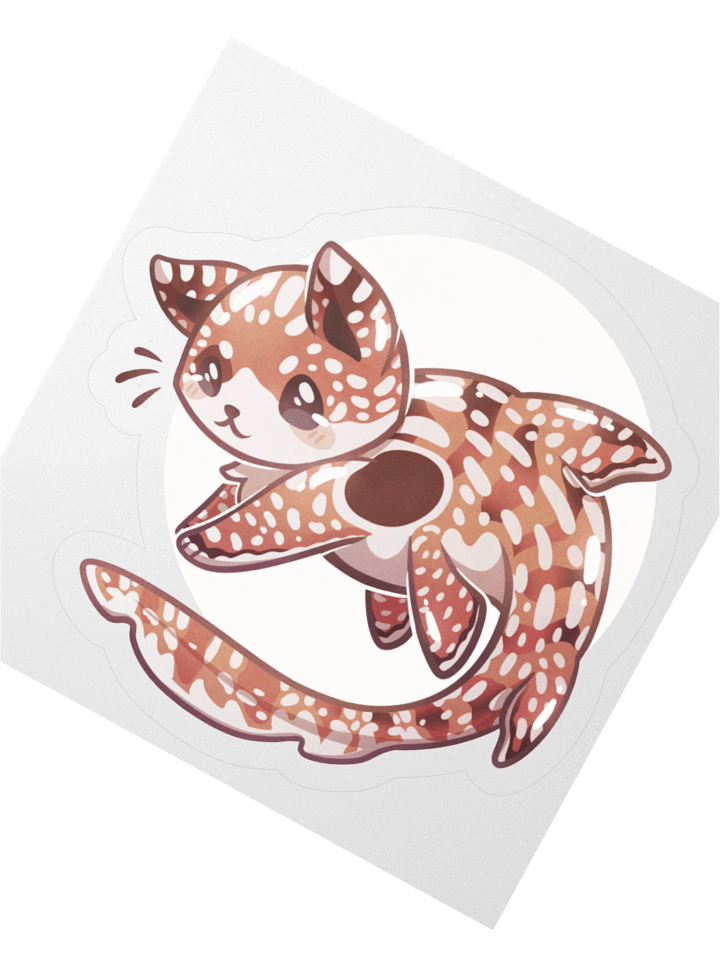 CATSHARK - Papuan epaulette shark - sticker product image (2)