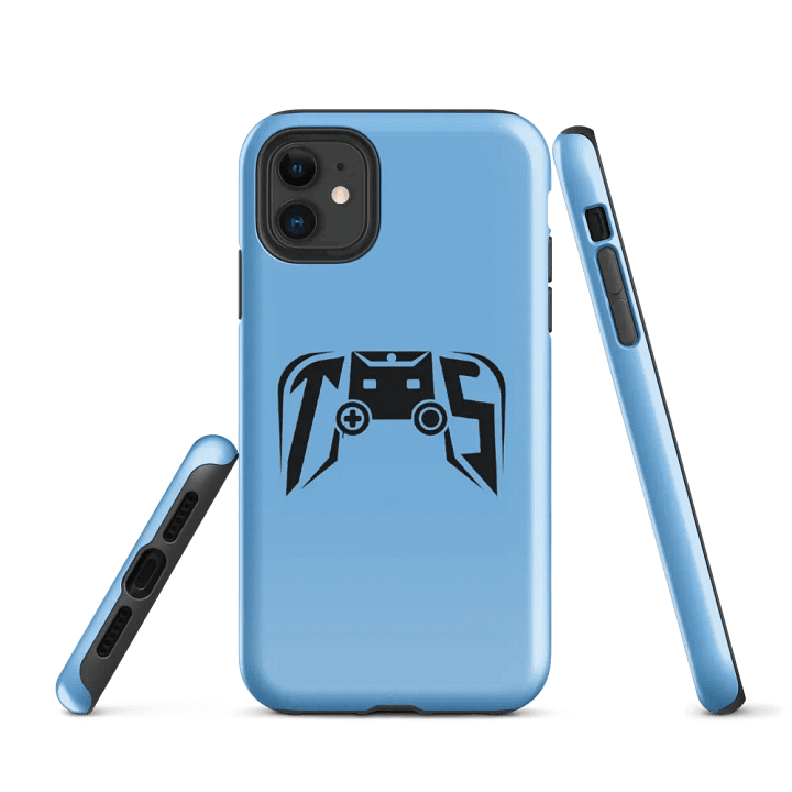 Tough Logo Case for iPhone® (Denim) product image (1)
