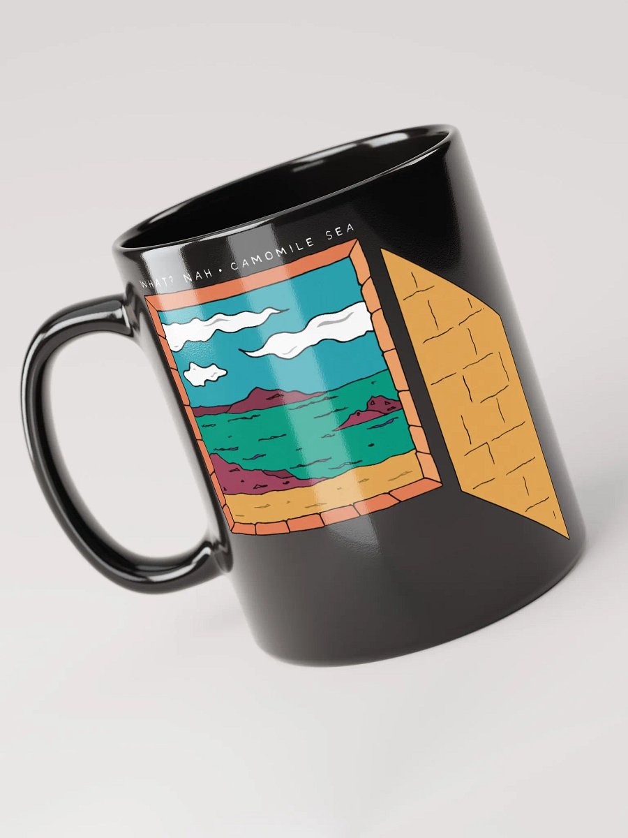 Camomile Sea Mug - Black product image (4)