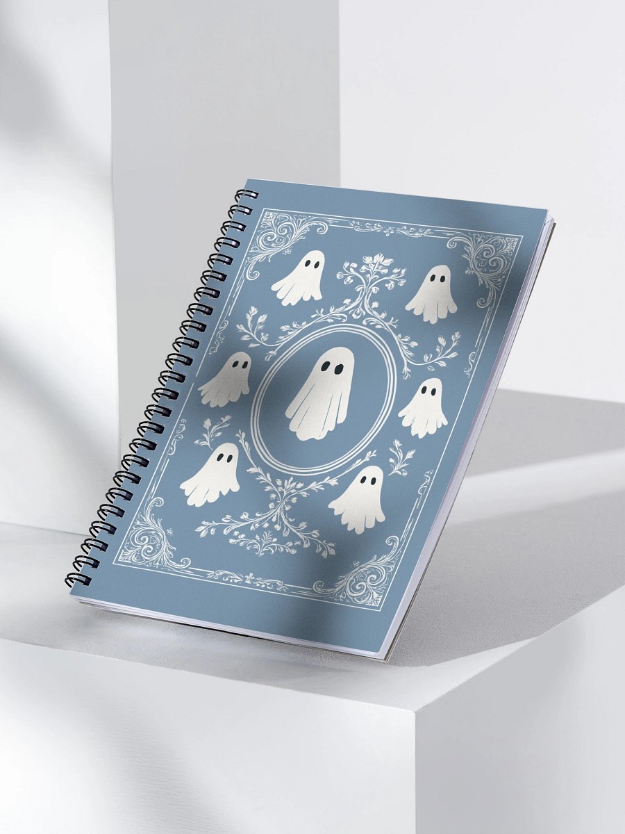 Whimsical Ghostly Gathering Spiral Notebook product image (3)