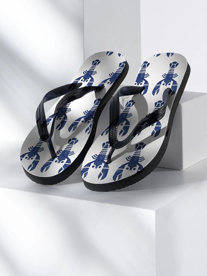 Oceanic Lobster Delight Flip-Flops product image (2)